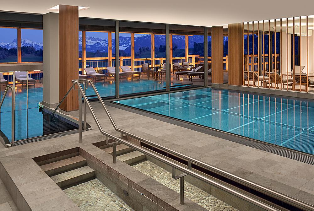 The Waldhotel’s spa is designed for rehabilitation