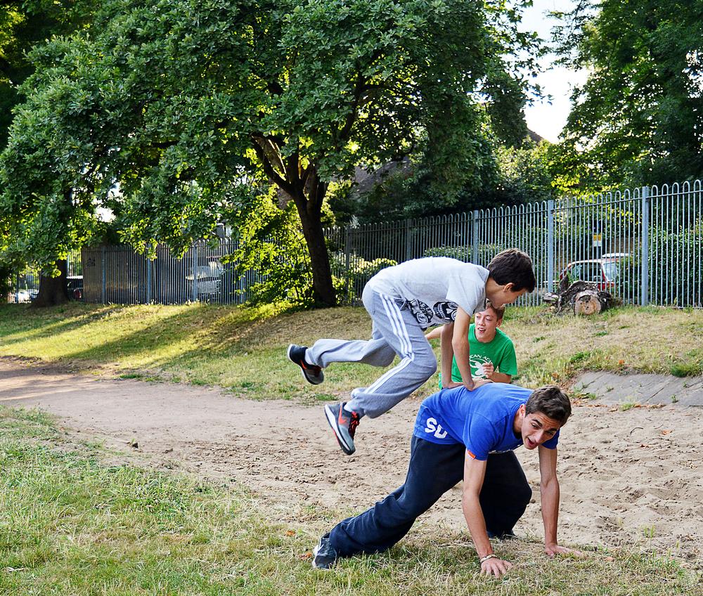 Parkour promotes social cohesion and improves mental health / guiness world records