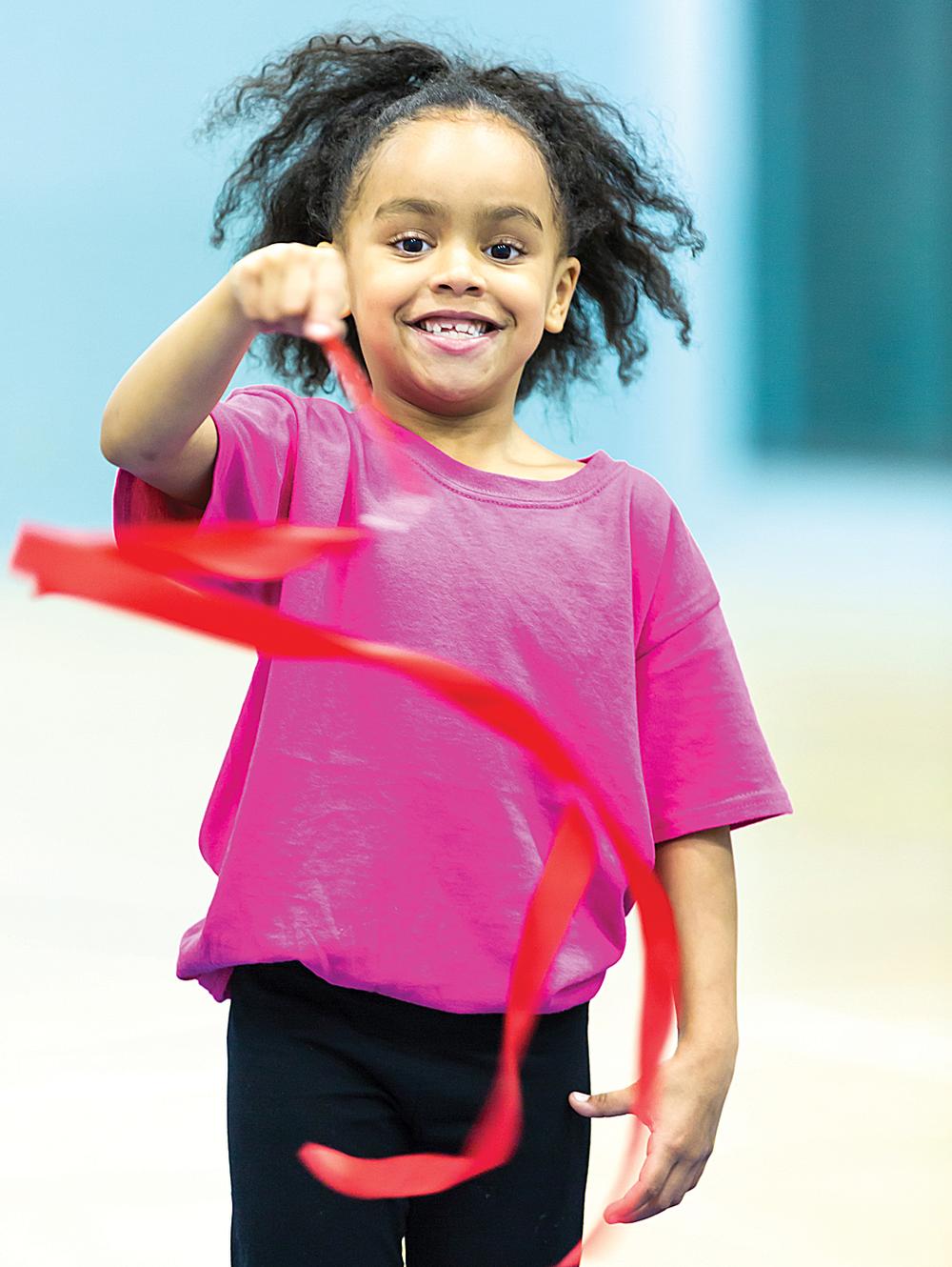 The new Jump into Gymnastics programme aims to give children a great first experience of 
the sport