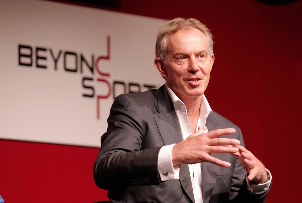 Beyond Sport ambassador Tony Blair