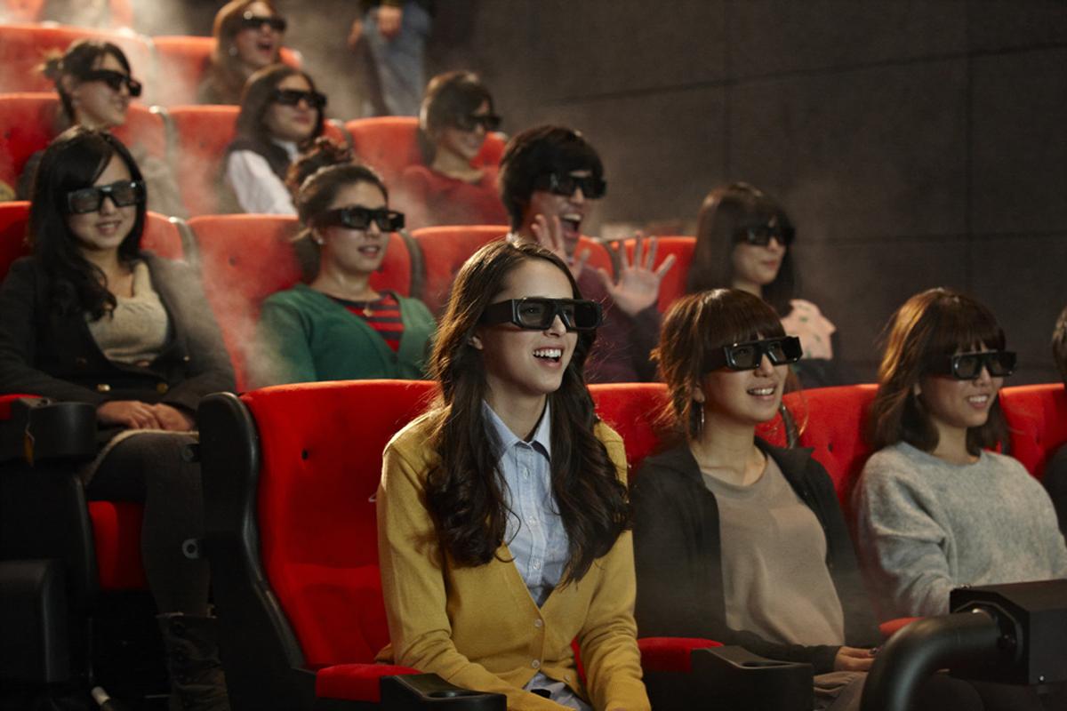 The 4DX technology can support more than 200 different movies / Cineworld The 4DX technology can support more than 200 different movies / Cineworld
