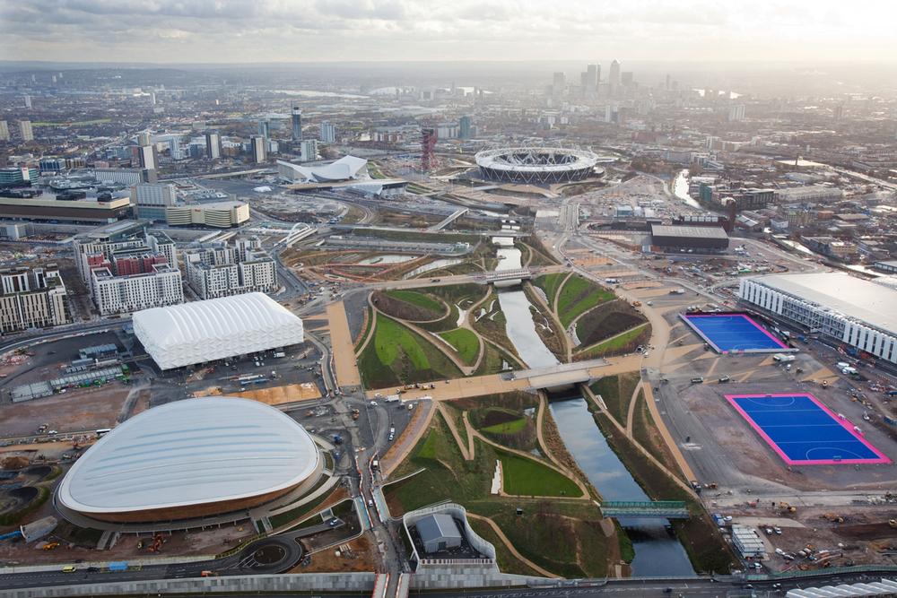 The Olympic Park was one 
of Europe’s largest ever 
redevelopment projects