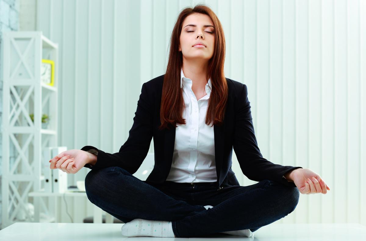 Employees can use meditation to prevent poor decision-making / Shutterstock.com / Dean Drobot