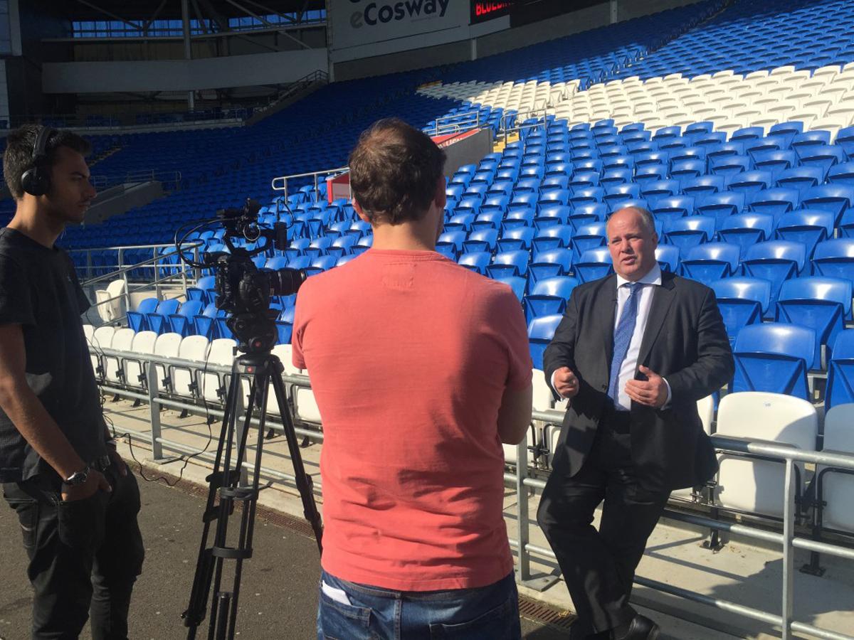 The Welsh Conservatives leader commissioned a safe standing survey in 2014 / Welsh Conservatives The Welsh Conservatives leader commissioned a safe standing survey in 2014 / Welsh Conservatives