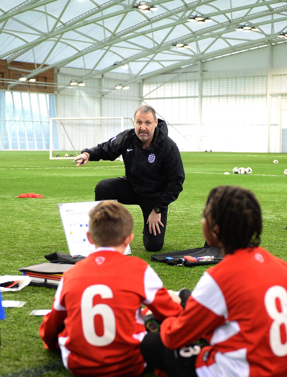 All of the FA’s coaching courses and frameworks are now devised at St George’s Park, Burton / Tony Marshall/The FA/Getty Images