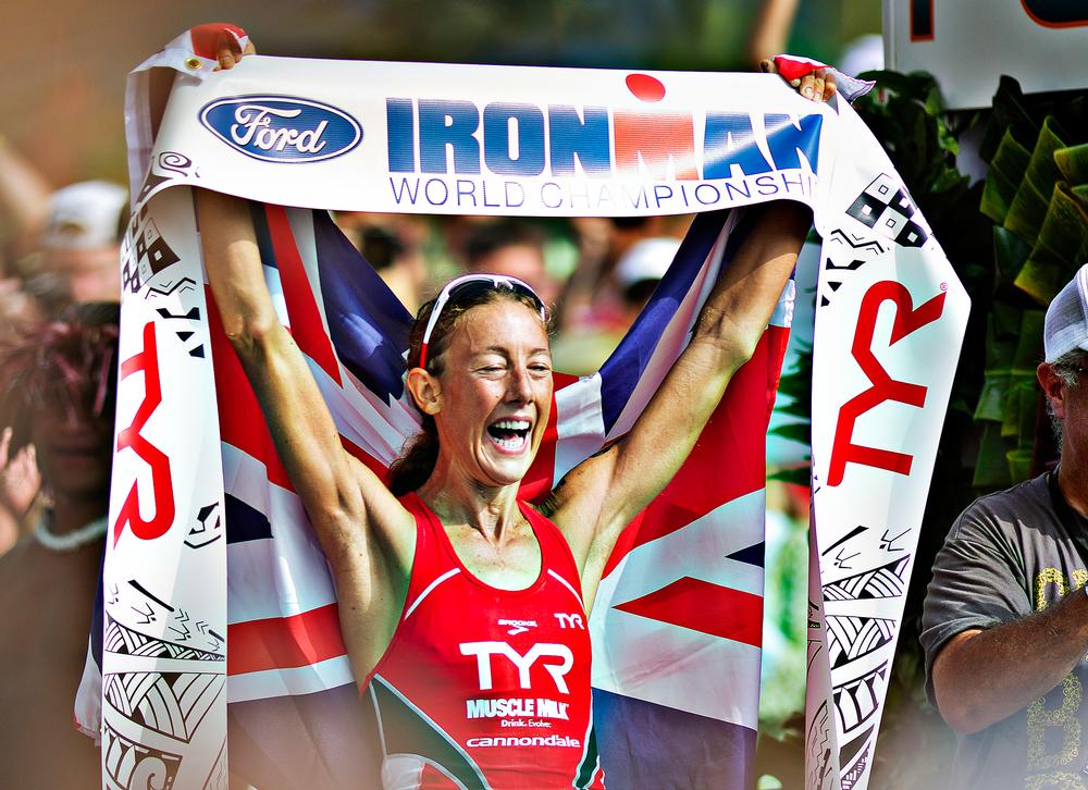 Chrissie Wellington is a four-time Ironman world champion / PHOTOS: LARRY MAURER