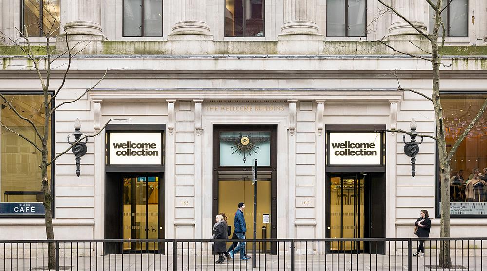 Wellcome Collection’s main entrance has been transformed
