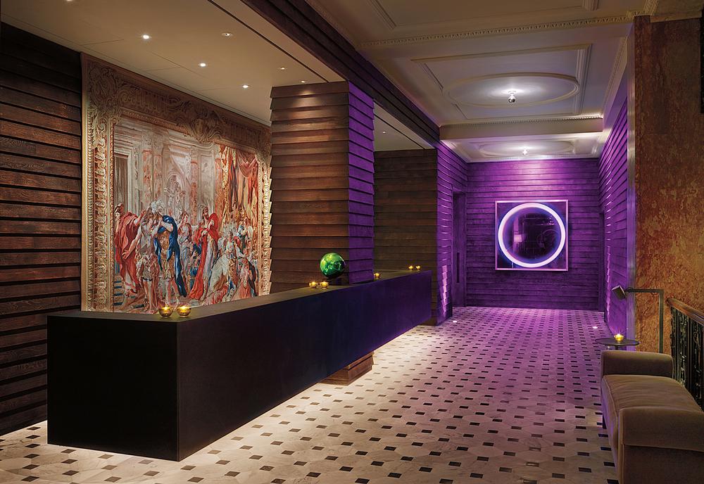 Yabu Pushelberg were hired to take on the restoration of the London Edition building Yabu Pushelberg were hired to take on the restoration of the London Edition building