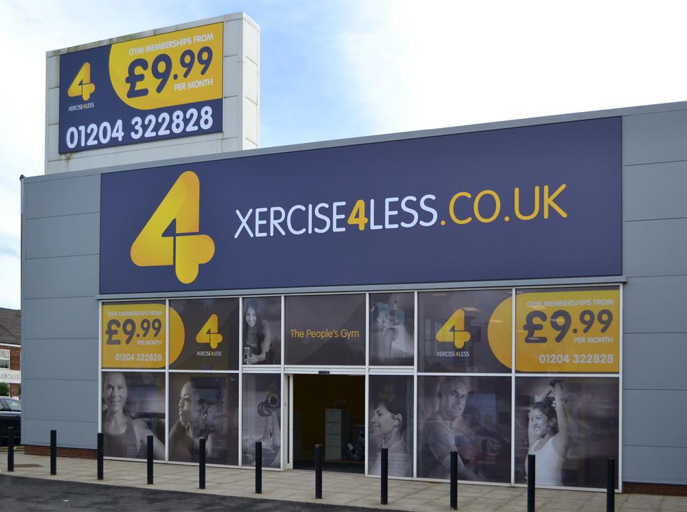 Xercise4Less clubs typically offer 400 stations of CV and resistance equipment alongside a large studio with a full class programme
