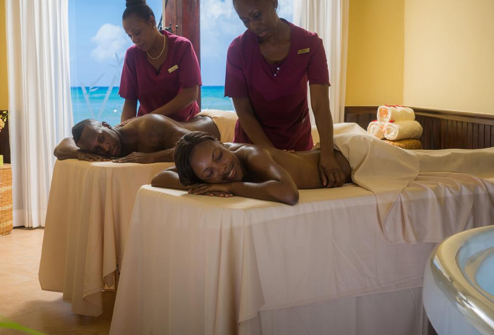 The Radiant Spa is a new addition to the renovated resort / 
