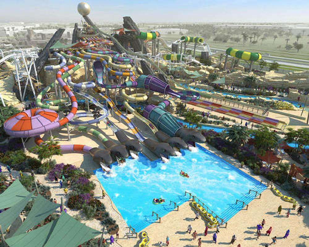 Local legends and culture will be a theme at Yas Waterworld when it opens in January / 