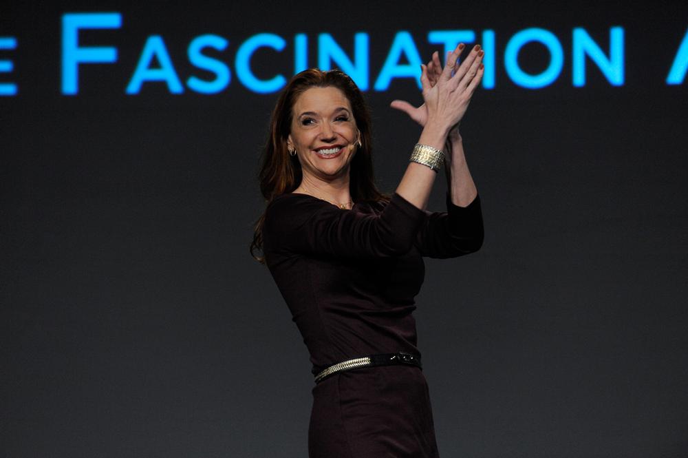 Sally Hogshead kicked off the event with a high energy session