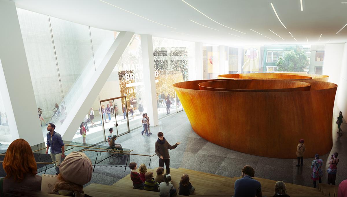 The expanded building will cost an estimated US$305m / Snøhetta The expanded building will cost an estimated US$305m / Snøhetta