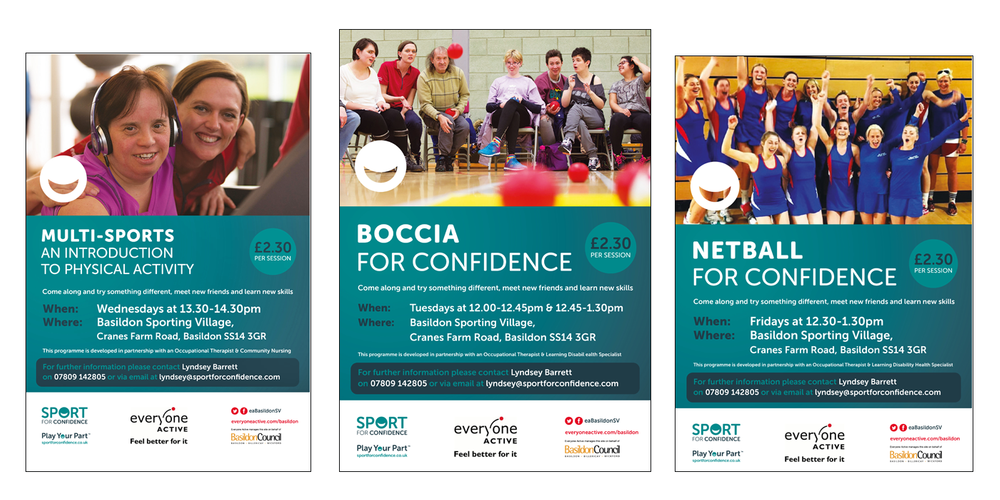 Sport for Confidence offers sports sessions designed for disabilities