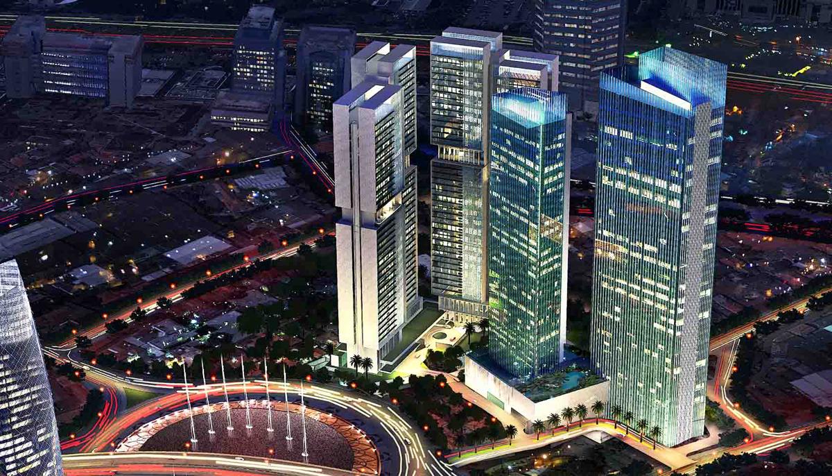 The 15-acre Ciputra World Jakarta project will have 15 towers in three separate Ciputra World Jakarta clusters / Ciputra World, Ciputra Group