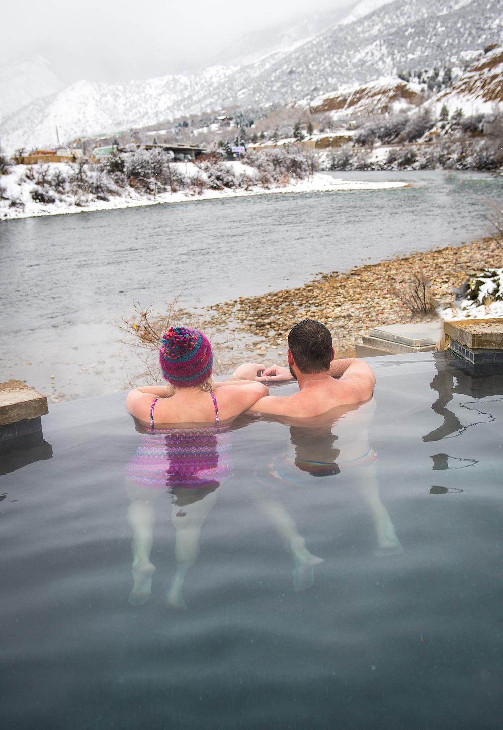 Iron Mountain Hot Springs is one of the newest facilities on the Loop
