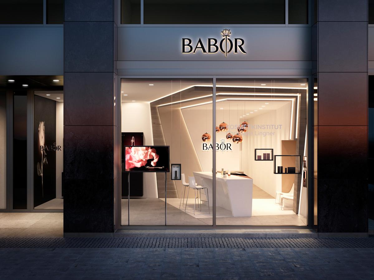 The 130sq m (1,400sq ft) flagship store is designed to give visitors a taste of the full range of the brand’s products.
/ Babor