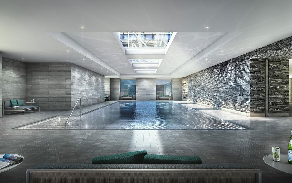 The facility will boast both indoor and outdoor pools / Moinian Group 