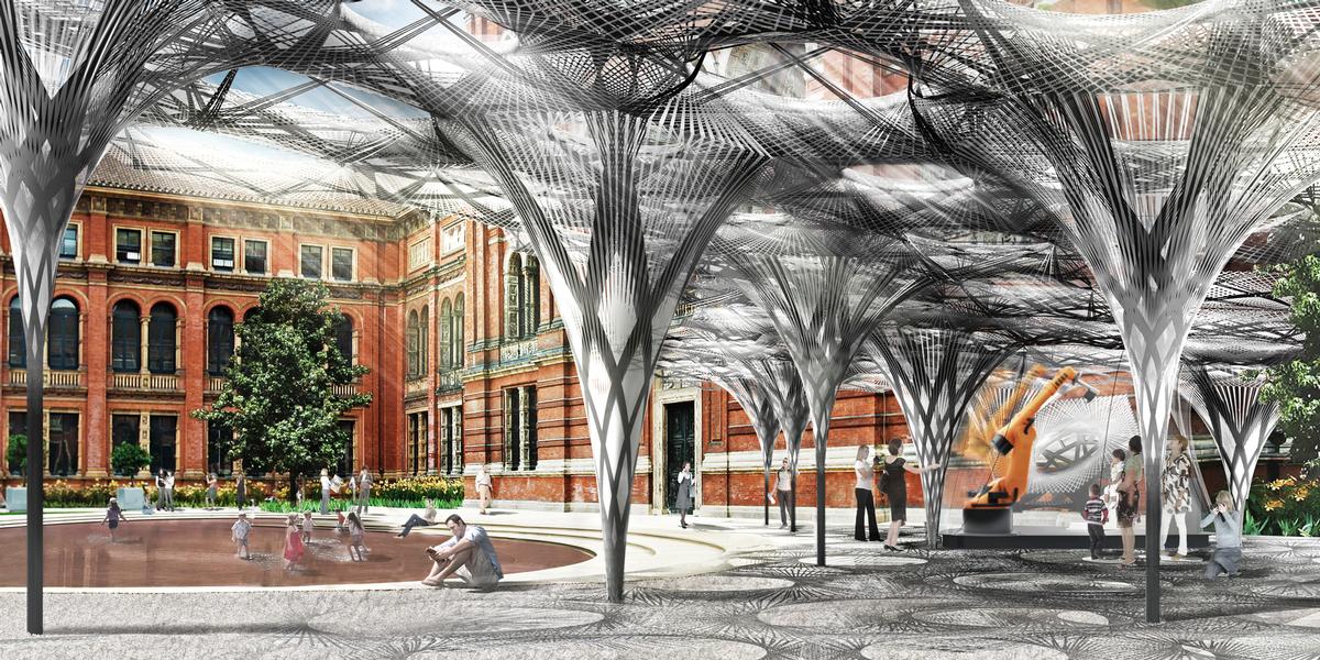The Elytra Filament Pavilion will launch a special Engineering Season at the museum
/ V&A Museum