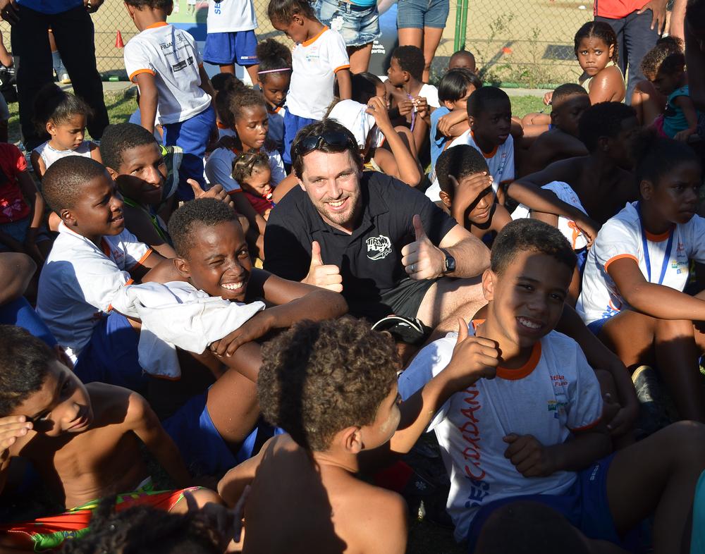 Dom Caton was part of a cohort of rugby coaches who arrived in Brazil in 2012 as part of the Try Rugby initiative