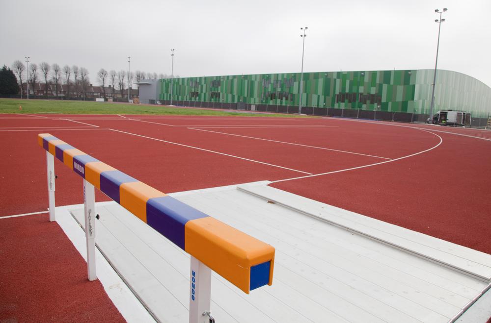 SportHouse overlooks Mayesbrook Athletics Arena, which benefited from a £2m refurbishment 