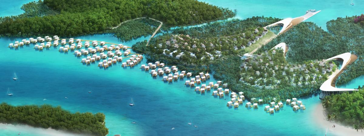 Funtasy Island, which extends over 328 hectares, has been billed as 'the biggest eco-park in the world' / Funtasy Island