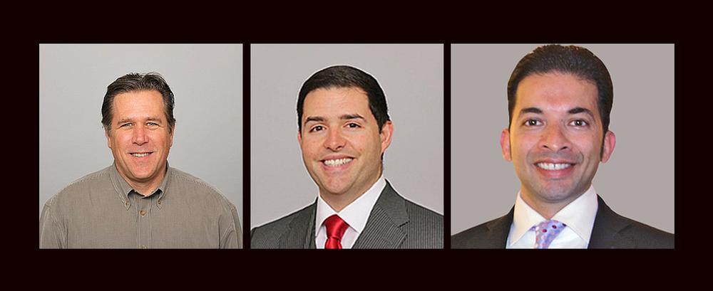 from left to right, Jack Hill, project executive, San Francisco 49ers, Jed York, San Francisco 49ers CEO and chief technology officer Kunal Malik from left to right, Jack Hill, project executive, San Francisco 49ers, Jed York, San Francisco 49ers CEO and chief technology officer Kunal Malik