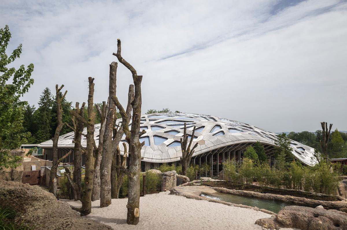 Markus Schietsch Architekten have designed Zoo Zurich's elephant enclosure