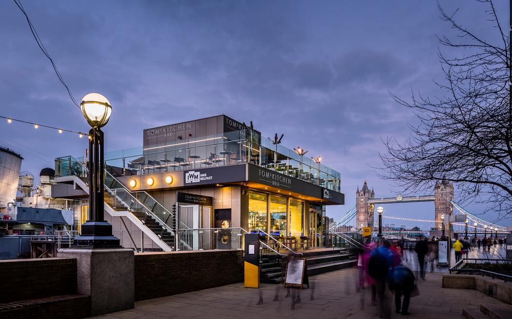Tom’s Kitchen Bar could entice visitors to lengthen their stay and spend at HMS Belfast