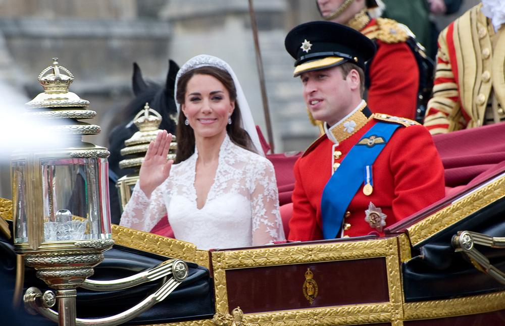 The marriage of Prince William and Kate Middleton took place at the Abbey in 2011 / PHOTO: FEATUREFLASH/SHUTTERSTOCK