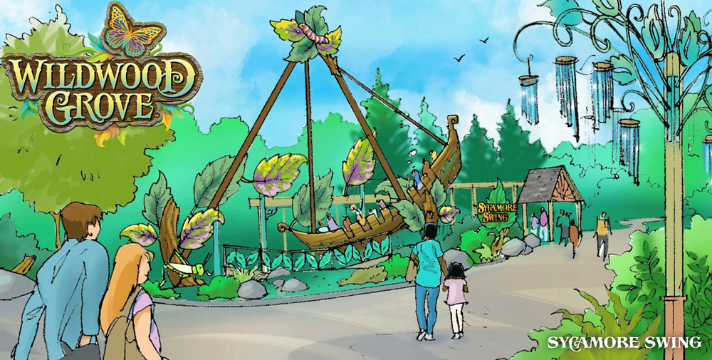 Dollywood’s new Wildwood Grove addition will feature 11 new experiences, six new rides included among them