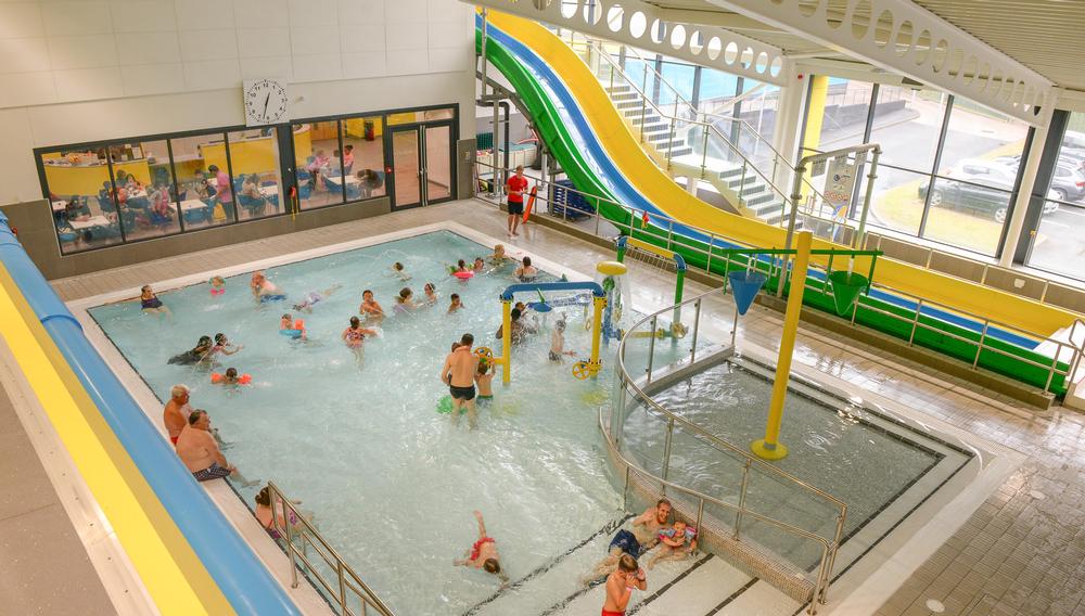 The number of regular swimmers increased dramatically in the north of the city, following investment in a new pool