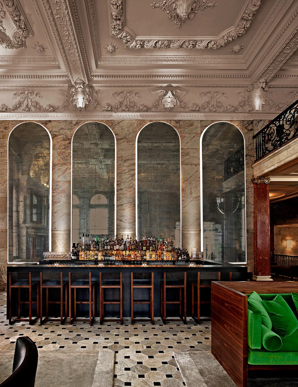 The London Edition’s Lobby Bar is the heart of the hotel, say Yabu and Pushelberg The London Edition’s Lobby Bar is the heart of the hotel, say Yabu and Pushelberg