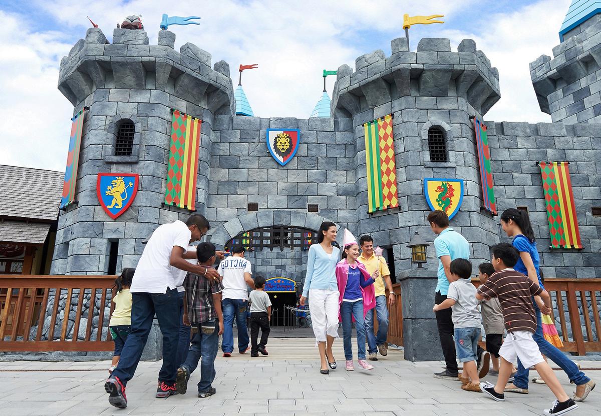 The resort's most recognisable theme park IP will be Legoland Dubai / Dubai Parks & Resorts The resort's most recognisable theme park IP will be Legoland Dubai / Dubai Parks & Resorts