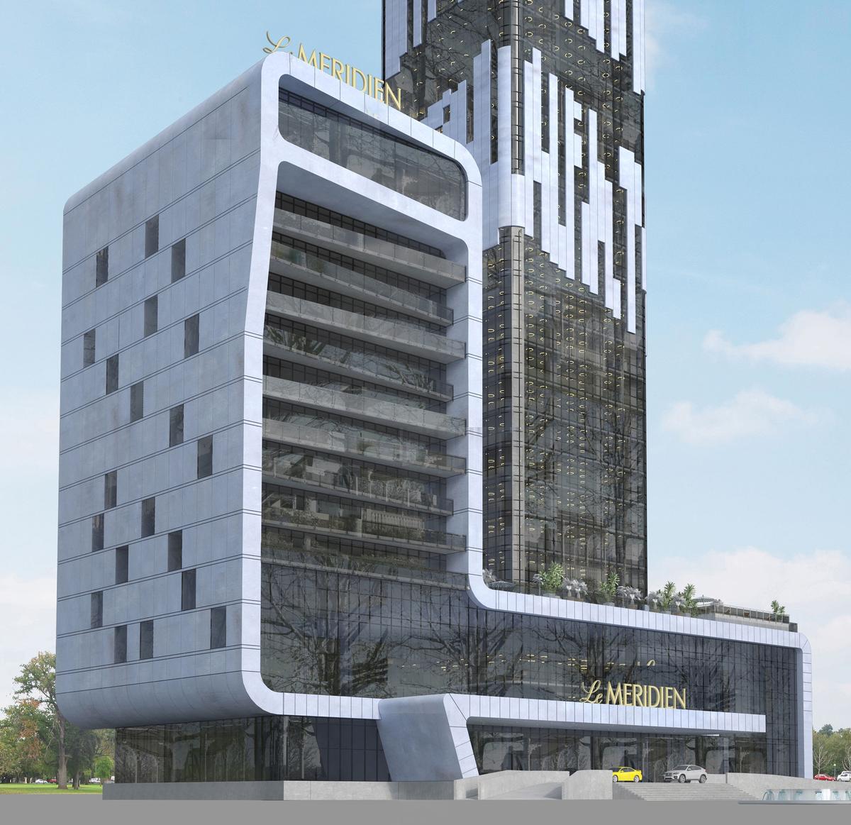 Batumi Tower is a mixed-use development project designed by the Hausart Project / Le Meridien