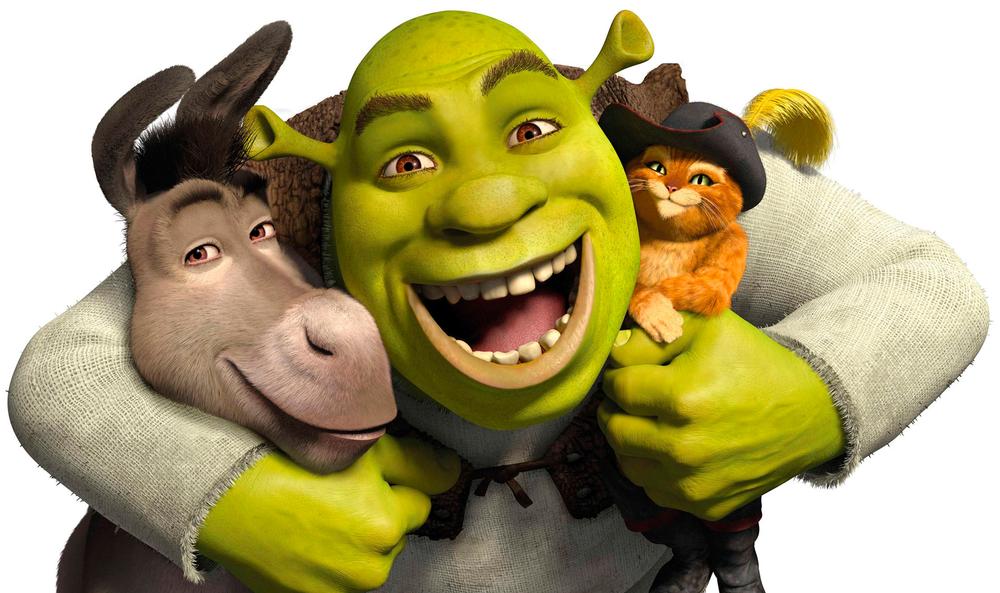 Shrek film was released 2001