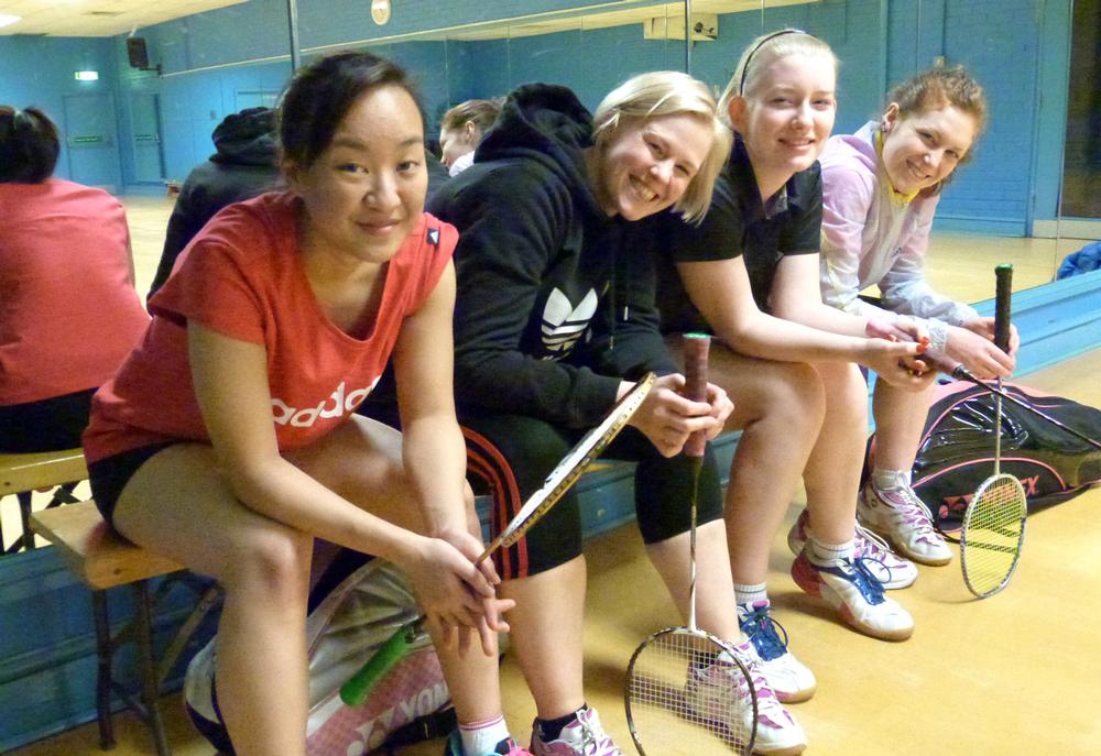 Badminton is popular among girls - 47 per cent of young players in the UK are female