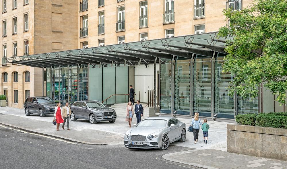 The Berkeley recently unveiled its new RSHP-designed façade, which is part of a wider redesign of the hotel The Berkeley recently unveiled its new RSHP-designed façade, which is part of a wider redesign of the hotel