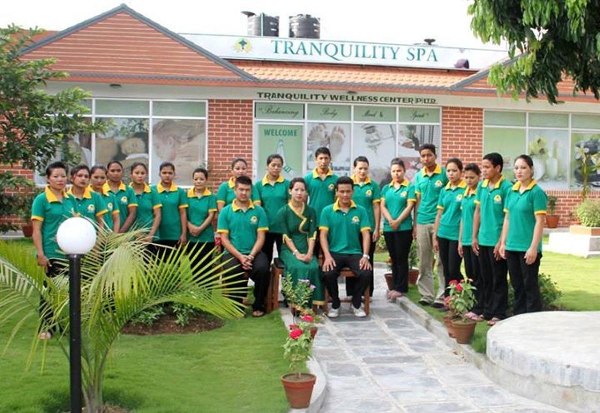 Tranquility Spa staff from Nepal are in demand overseas, according to company chair Bhuwaneshwor Phaiju / Tranquility Spa