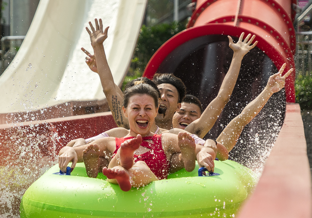 Two major waterparks have come to Hainan recently, including a Wet’n’Wild and an Aquaventure waterpark