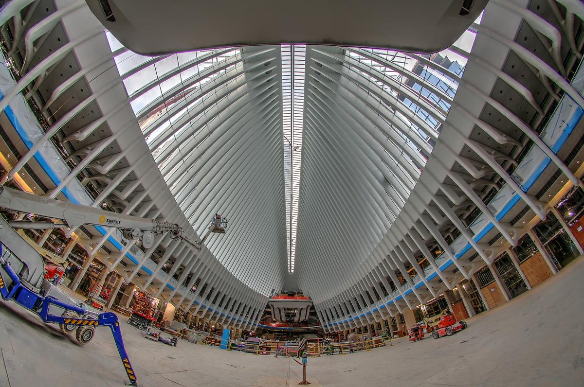 Calatrava said the Oculus 'provides New York City with a kind of public space it has not previously enjoyed' / Port Authority of New York and New Jersey