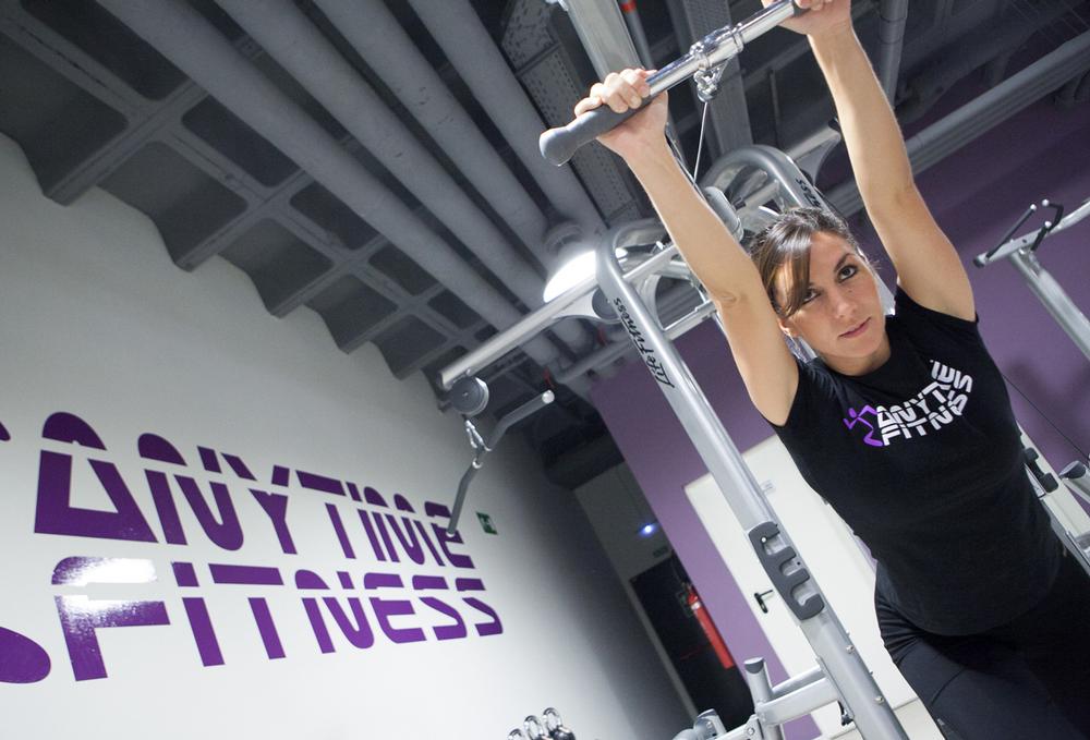 Smaller local gym chains such as Anytime Fitness are seeing growth