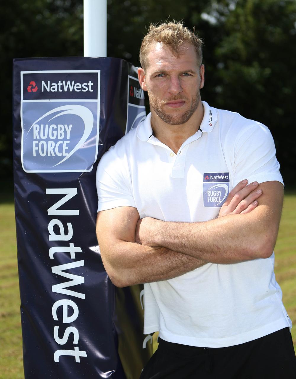 The NatWest RugbyForce – involving England stars such as James Haskell – is one of RFU’s leading partnership initiatives