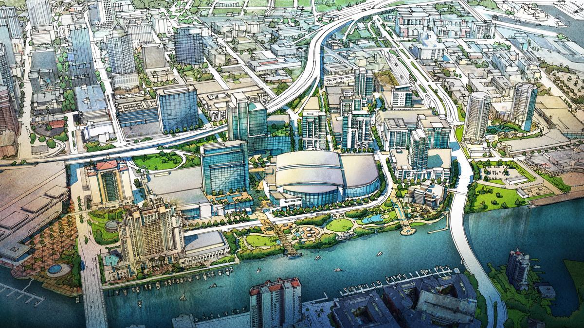The new Tampa district will provide high levels of water quality, nourishment, light, fitness, comfort and peace of mind / Delos 
