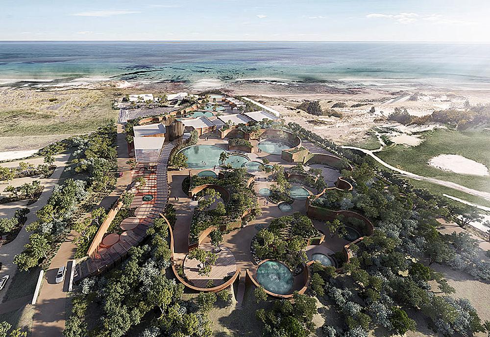 Phillip Island is one of many hot spring developments underway in Australia said Davidson