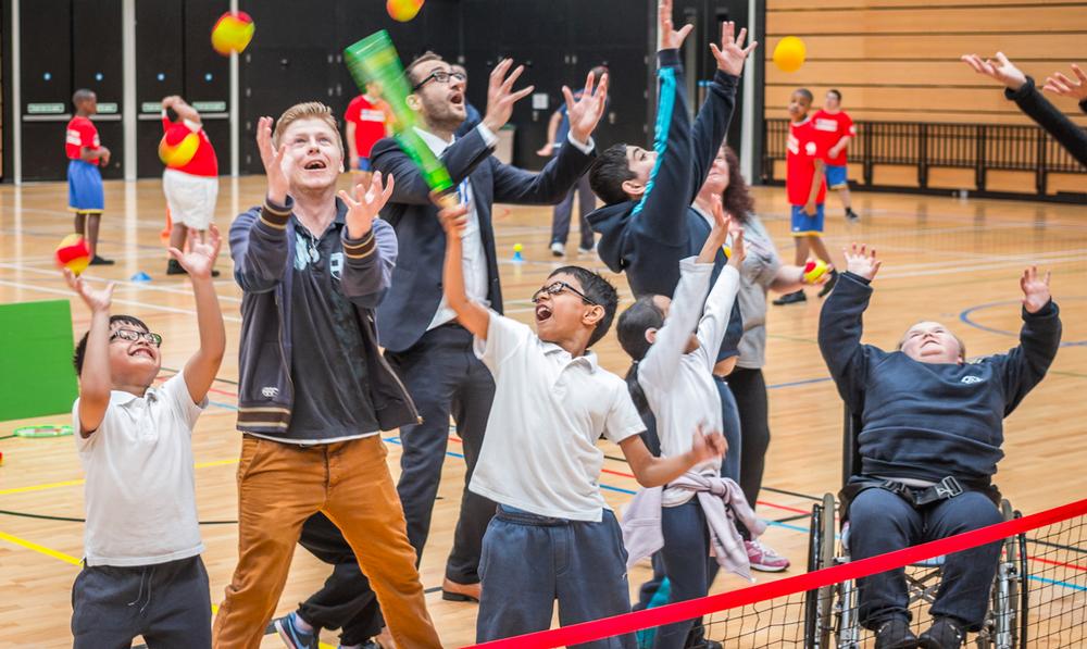 The Foundation’s Hit the Top Heroes programme empowers youth leaders with disabilities 