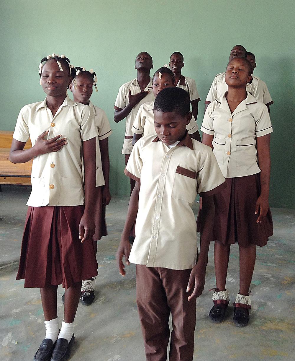 The foundation has an outreach programme in Port-au-Prince in Haiti