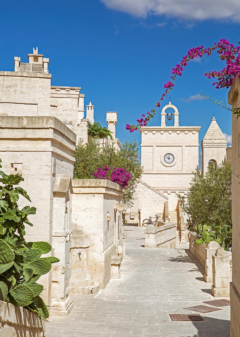 The privately-owned resort in Puglia, south Italy, has been built using local stone to give it a sense of place 