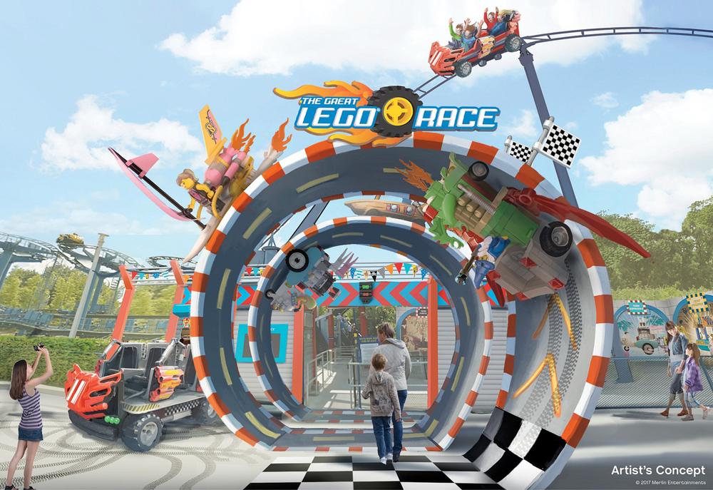 Great Lego Race VR is a new addition for several of Merlin’s Legoland parks