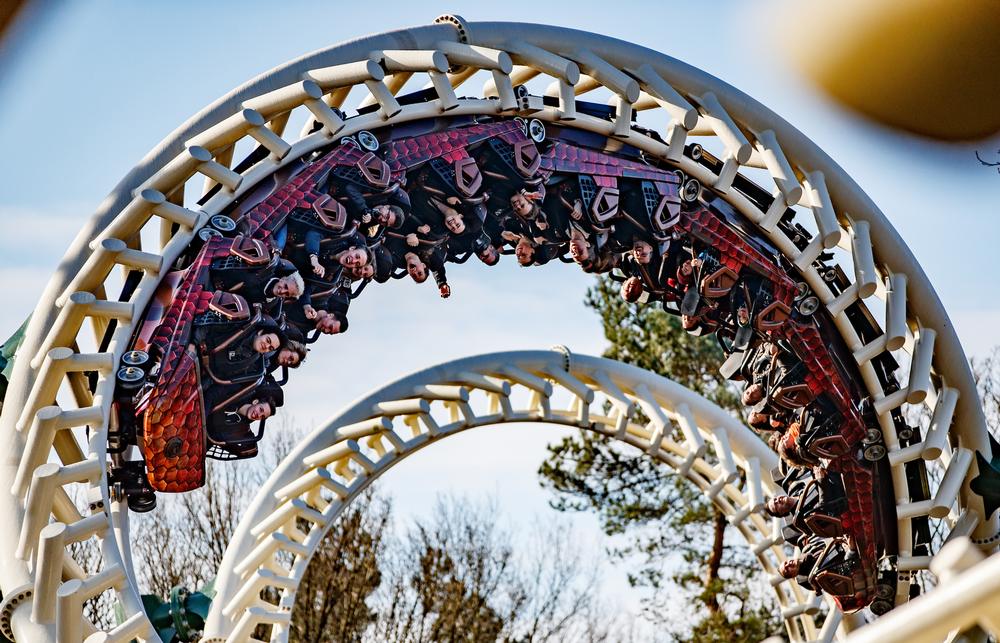 The park’s Python coaster has been a mainstay since it launched in 1981